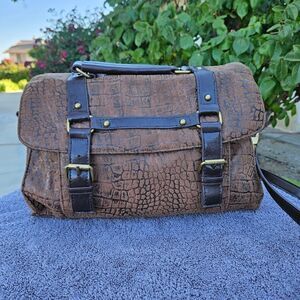 Black Rivet crossbody bag